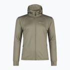 Vyriškas džemperis su gobtuvu Pinewood Finnveden Hoodie mid khaki spalvos