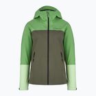 Moteriška striukė nuo lietaus Peak Performance Trail Hipe Shell Jacket peppermint/pine needle/vivid