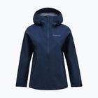 Moteriška striukė nuo lietaus Peak Performance Trail Hipe Shell Jacket blue shadow