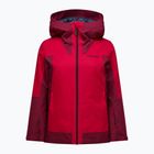 Moteriška slidinėjimo striukė Perak Performance Rider Tech Insulated vertical zenith/tech burgundiška