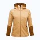 Moteriškas džemperis Peak Performance Rider Essentials Zip Hood Sierra Sand/Earthy Summit
