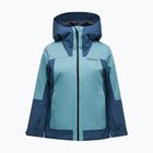 Moteriška slidinėjimo striukė Peak Performance Rider Tech Insulated Jacket mountain lake/deluded vision