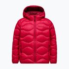 Vaikiška pūsta striukė Peak Performance Helium Down Hood Jacket Tech Burgundy/Vertical Zenith
