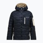 Vyriška pūsta striukė Peak Performance Helium Utility Down Hood black/sand fog