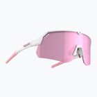 Akiniai nuo saulės Tripoint 001 Treriksroset matt white/brown/pink multi