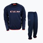 Vaikiškas sportinis kostiumas CCM Locker Suit JR navy