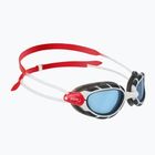 Plaukimo akiniai Zoggs Predator white/ red/ tint blue
