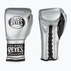 Bokso pirštinės Cleto Reyes Lace Up Sparring silver