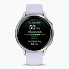 Laikrodis Garmin Venu 4 41 mm silver/perwinkle