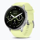 Laikrodis Garmin Venu 4 45 mm silver/citron