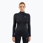 Moteriški termoaktyvūs marškinėliai ilgomis rankovėmis ODLO Fundamentals Active Warm Bl Top Turtle Neck black