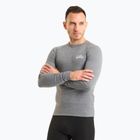 Vyriški termoaktyvūs marškinėliai ODLO Active Warm Originals Bl Top Crew Neck odlo steel grey melange