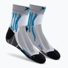 X-Socks Run Speed Two pilkai juodos bėgimo kojinės RS16S19U-G004