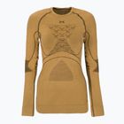 Moteriški termoaktyvūs marškinėliai X-Bionic Radiactor 4.0 gold/black