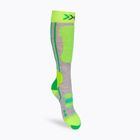 Vaikiškos slidinėjimo kojinės X-Socks Ski 4.0 pilkai žalios XSSS00W19J