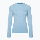Moteriški termoaktyvūs marškinėliai X-Bionic Energy Accumulator 4.0 LS ice blue/arctic white