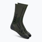 Kojinės X-Socks Hike Discover Crew green/black