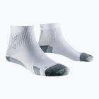 Kojinės X-Socks Run Discover Ankle arktinė balta/perlų pilka