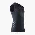 Vyriški bėgimo marškinėliai X-Bionic Twyce Run Singlet juoda/anglies spalva