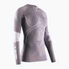 Moteriški termoaktyvūs marškinėliai X-Bionic Energy Accumulator 4.0 dusty lavender/arctic white
