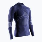 Vyriški termoaktyvūs marškinėliai ilgomis rankovėmis X-Bionic Energy Accumulator 4.0 Turtle Neck marine/optical white
