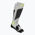 Slidinėjimo kojinės X-Socks Ski Discover Otc rhino grey/canary