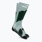 Moteriškos slidinėjimo kojinės X-Socks Ski Discover Otc sage green/english lawn
