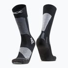 Vaikiškos slidinėjimo kojinės X-Socks Ski Discover Otc x black/light grey
