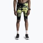 Vyriški bėgimo šortai X-Bionic Efektor Tights tie dye electric energy