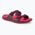 Moteriškos šlepetės Lizard Way Slide zinfandel red/virtual pink