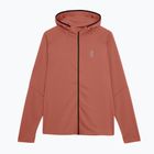 Vyriškas bėgimo džemperis On Climate Zip Hoodie auburn