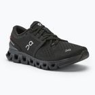 Moteriški bėgimo bateliai On Cloud X 4 black/eclipse