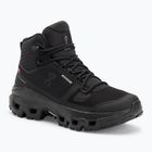 Moteriški batai On Cloudrock Mid Waterproof black/black