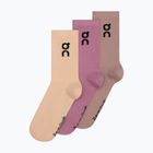 Kojinės On Logo High 3 pack sherbet/rhodonite