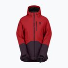 Moteriška slidinėjimo striukė SCOTT Ultimate Dryo Ripstop power red/rich purple