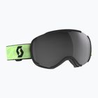Slidinėjimo akiniai SCOTT Faze II glow green/amp black chrome