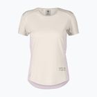 Moteriški bėgimo marškinėliai SCOTT Endurance Tech cotton white/bliss pink