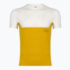 Vyriški bėgimo marškinėliai SCOTT Endurance Tech white/sundial yellow