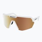 Akiniai nuo saulės SCOTT Sport Shield LS white matt/amp ls gold chrome