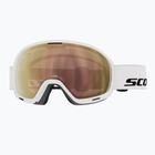 Slidinėjimo akiniai SCOTT Unlimited II OTG LS white/amp ls cinnamon chrome