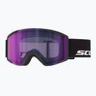 Slidinėjimo akiniai SCOTT Shield LS black/amp ls blue chrome