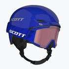 Vaikiškas slidinėjimo šalmas SCOTT Track + Gogle Factor Pro Combo blue/grey