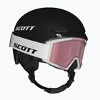 Vaikiškas slidinėjimo šalmas SCOTT Track + Gogle Factor Pro Combo stealth/black