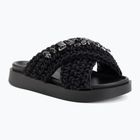 Moteriškos šlepetės INUIKII Woven Stones black