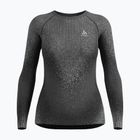 Moteriški termo marškinėliai ilgomis rankovėmis Odlo Performance Warm Blackcomb Bl Top Crew Neck black
