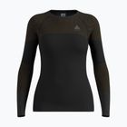 Moteriški termoaktyvūs marškinėliai ODLO Fundamentals Performance Warm Bl Top Crew Neck black