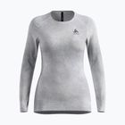 Moteriški termoaktyvūs marškinėliai ODLO Active Warm X Pow Bl Top Crew Neck odlo silver grey