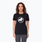 Mammut Graphic moteriški trekingo marškinėliai juodi