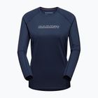Mammut Selun FL Logo moteriški trekingo marškinėliai tamsiai mėlyni 1016-01450-5118-112