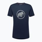 Mammut Core Reflective vyriški trekingo marškinėliai tamsiai mėlyni 1017-04051